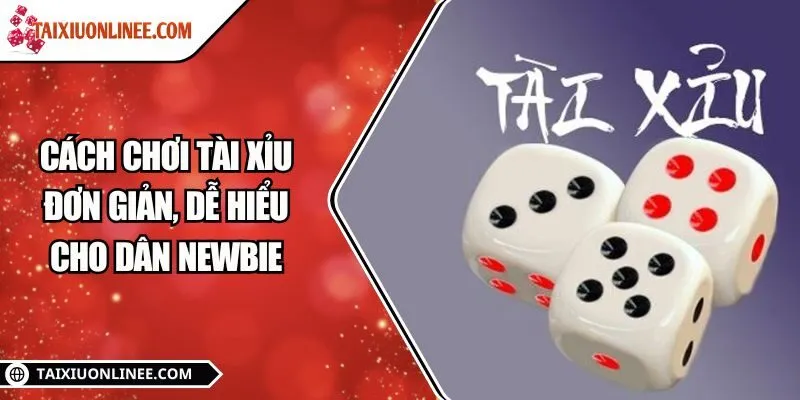 Cách chơi Tài xỉu đơn giản, dễ hiểu cho dân newbie