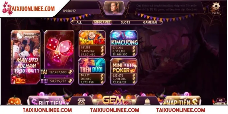 Cổng game mang đến giao diện đẹp, chất